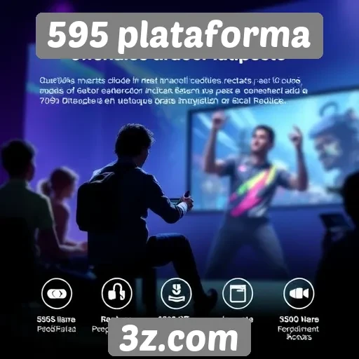 Análise das principais funcionalidades da plataforma 595