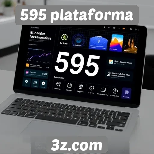 Interface do 595 plataforma é otimizada para melhor experiência do usuário